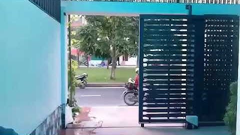 Moto cổng lùa AGS lắp đặt tại Đà Nẵng