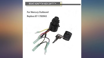 Boat Ignition Key Switch Assembly Fit for Mercury Outboard Control Box Motor 3 review