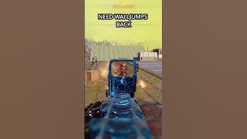 WE NEED WALL JUMPS BACK IN WARZONE