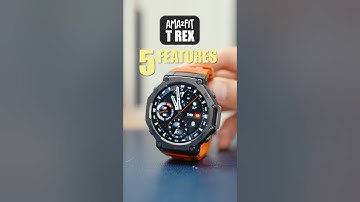 5 Favorite Features on Amazfit T-Rex 3