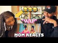 MOM REACTS TO Cardi B - WAP feat. Megan Thee Stallion [Official Music Video] 😂