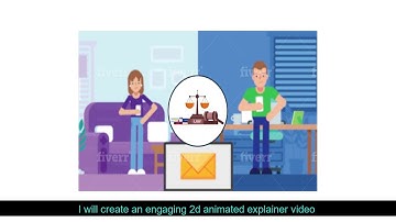 I will create an engaging 2d animated explainer video