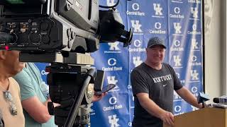 Mark Stoops - Post Kentucky Football Scrimmage Interview (8/19/23)