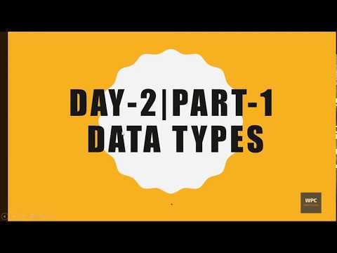 Day-:2, Part-1. Data type in javascript .in hindi