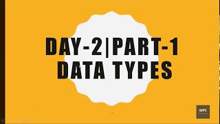 Day-:2, Part-1. Data type in javascript .in hindi