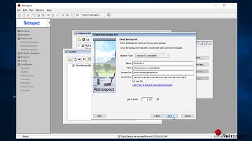 Retrospect Backup in 60 Seconds: Starting a Cloud Backup - Windows
