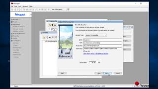 Retrospect Backup in 60 Seconds: Starting a Cloud Backup - Windows