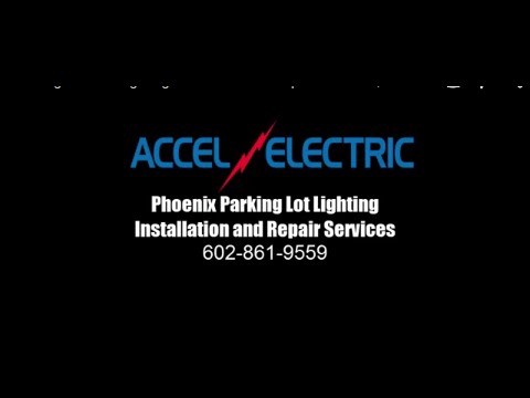 phoenix parking lot led lighting installation and repair services