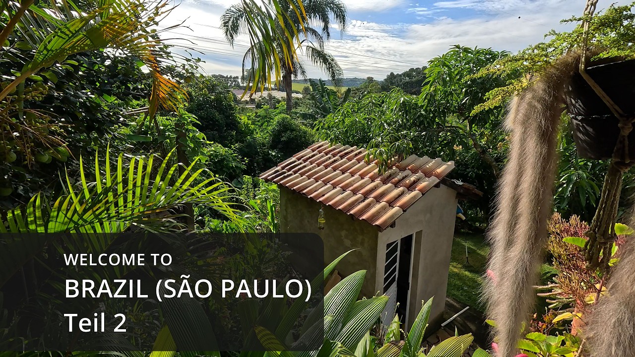 Gartentour im ländlichen Atibaia (São Paulo) Teil 2– Brasilien, wie es kaum ein Tourist je erlebt