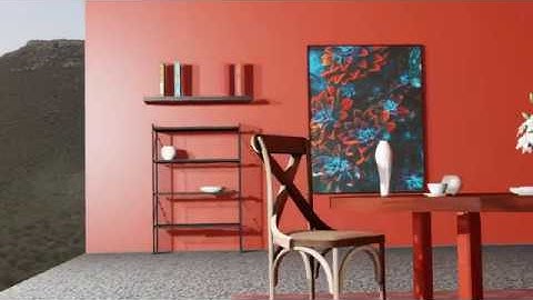 Walkthrough of Interior design -  Blender 2.80