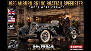 Why the Auburn 851 SC is considered one of the greatest automotive designs ever created. Why the Auburn 851 SC is considered one of the greatest automotive designs ever created.