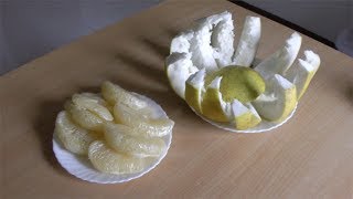 How to Peel a Pomelo | Citrus maxima | Video screenshot 5