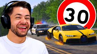 POLICE VS VOLEUR AVEC GAGES EXTREMES sur BeamNG