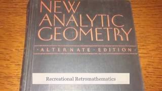 ASMR Book Tour: New Analytic Geometry (1938) - whispered reading, page sounds