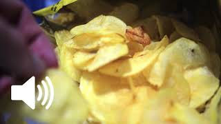 Eating Bag of Chips | Potato Chip eat | Free Sound Effect #03