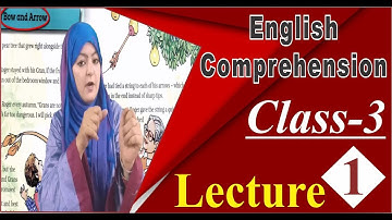 English Comprehension | Class 3 | Unit # 1 |  Page 6, 7 | Lecture 1 | Millat Schools Grw