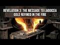 Revelation 3 Gold Refined in the Fire The Message to Laodicea Heavy Synth & Scripture