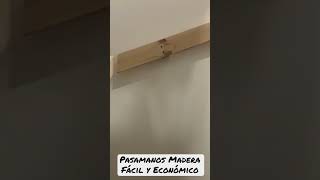 Pasamanos Madera Fácil