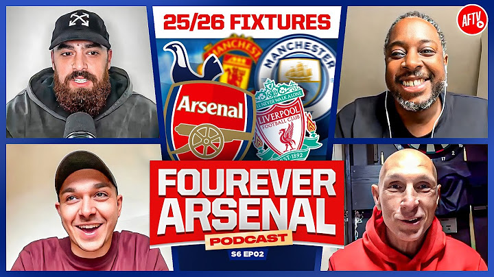 2025/26 EPL Fixtures Released! | The Fourever Arsenal Podcast LIVE
