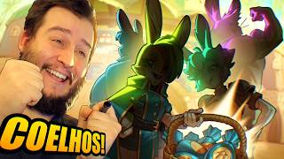 DEZ HORAS desenhando COELHOS em 16 MINUTOS de VÍDEO!