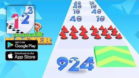 number master run game would best gaming video 1 to 1600 number Run Race game #game #3dgames #run