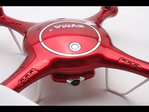 Демонстрация. Радиоуправляемый квадрокоптер Syma X5UW. Челлендж