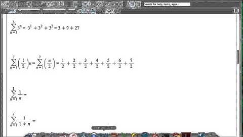 Complete Sequences Lesson