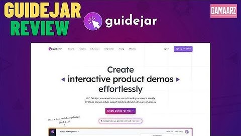 Guidejar Review 2024 - Best Product Demo, Guide or Tutorial Maker🔥