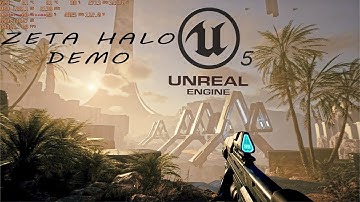 UNREAL ENGINE 5: [Zeta Halo Experience ] A Fan Made Demo by Infinite Forges in VIVID HD|4K