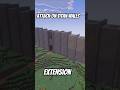 Attack on Titan Village inspiration-Ep2                                           #minecraft #shorts