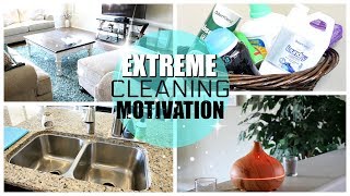 POWER HOUR CLEANING WHOLE HOUSE | EXTREME CLEANING MOTIVATION
