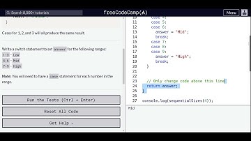 Lesson 78 | Basic JavaScript | Multiple Identical Options in Switch Statements