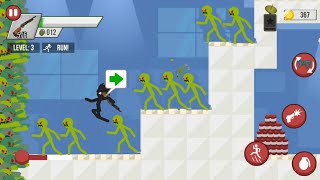 Stickman Zombie Shooter Supermarket Gameplay Walkthrough (ios,Android) screenshot 2