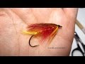 Tying the col blyth 12th lancers salmon fly with davie mcphail