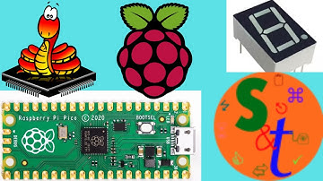 Connecting 8 segment displays to the Raspberry Pi Pico with 74HC595 shift register