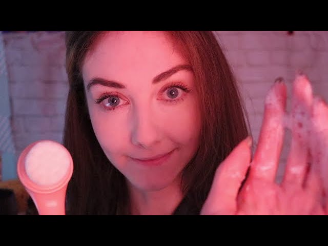 In-Depth Skin Treatment ASMR (soaps, lotions, face masks)