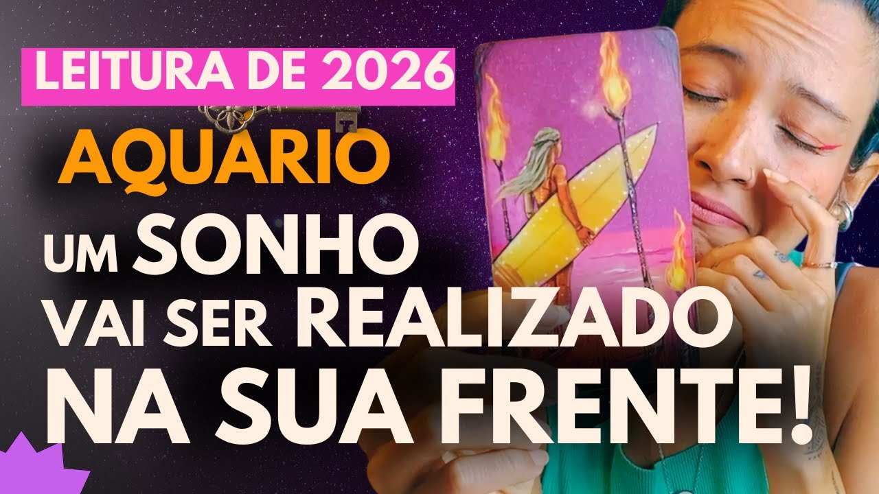 ♒ AQUÁRIO • QUASE QUE O CHORO VEIO • SERÁ UMA DAS MAIORES REALIZAÇÕES EM SUA VIDA!
