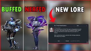 AGENT & LORE UPDATES (Patch 10.06)