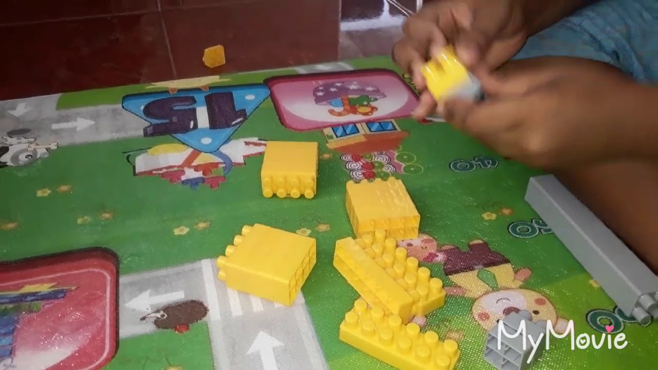 How to make heart with blocks - YouTube
