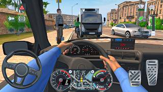 Taxi Cab Driving Simulator: BMW E30 Taxi sim driving game pick drop simulator - android gameplay screenshot 5