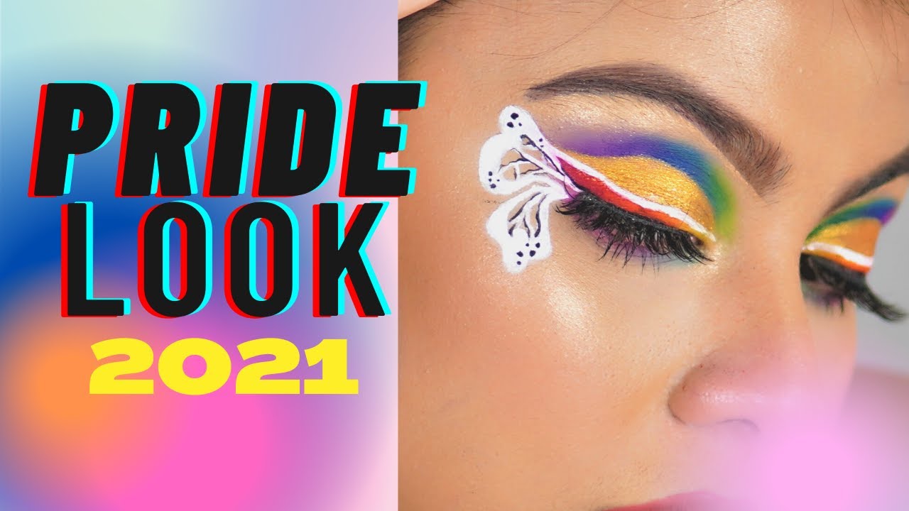 Pride Makeup 2021||Rainbow eye makeup tutorial