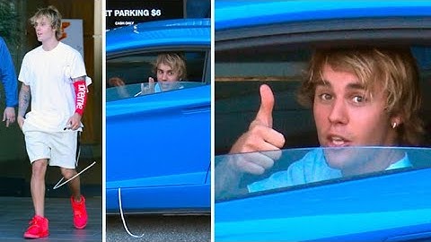 Justin Bieber THANKS The Paparazzi For Saving Him From A Phone Cord Mishap