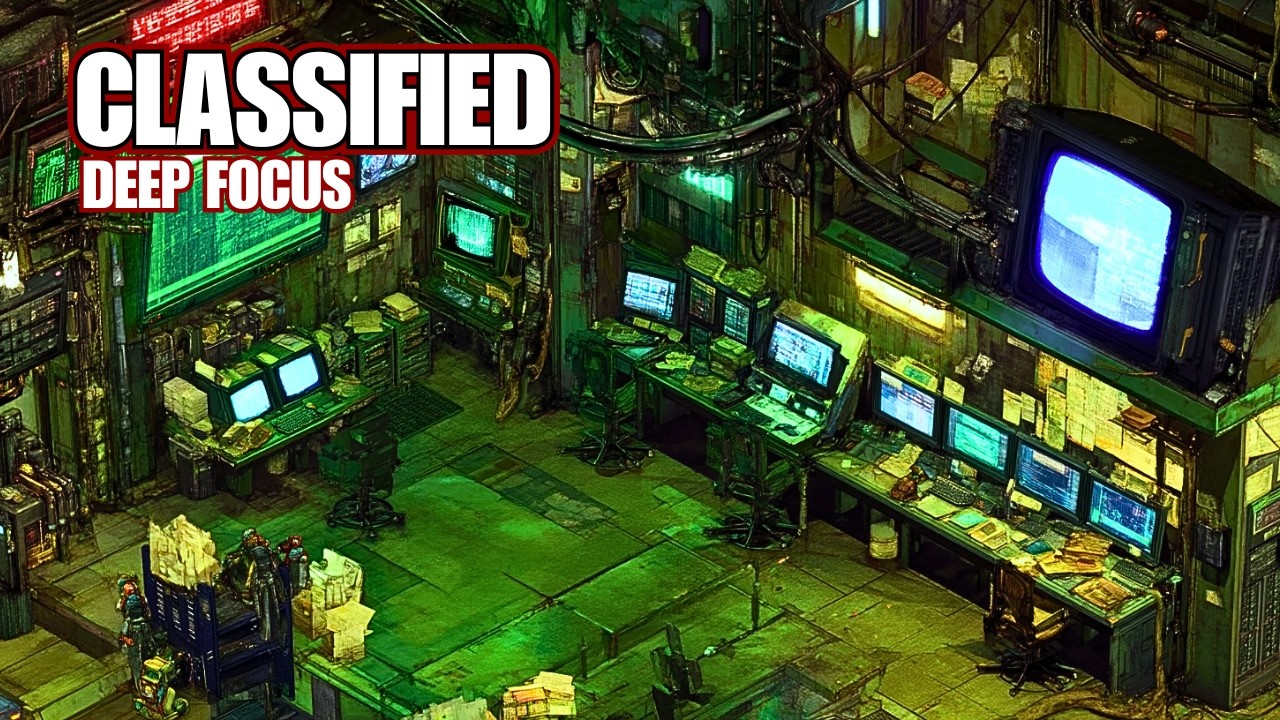 The Tower Secret Bunker · 8H Dark Cyberpunk Lo-Fi for Coding & Study