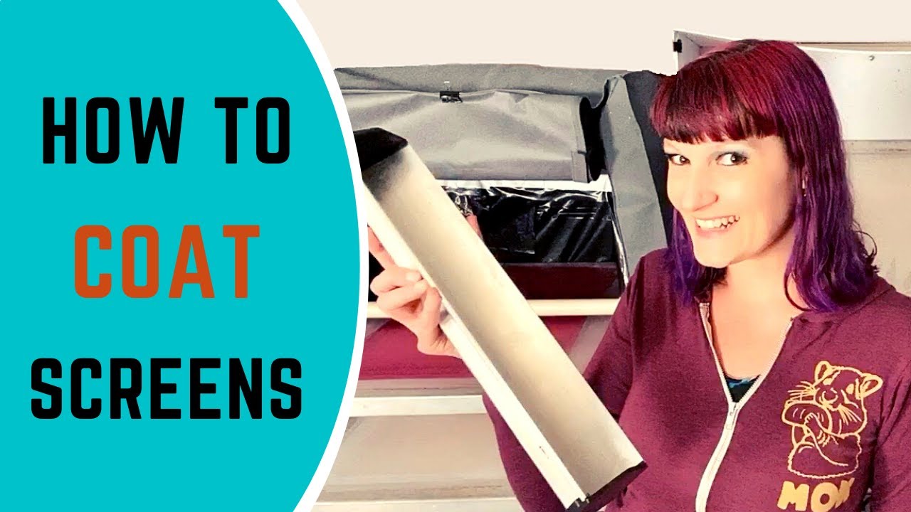 How to Coat a Screen with Emulsion for Screen Printing – Learn How To Screen  Print