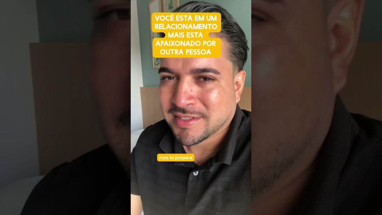 Você está em um relacionamento mais está apaixonada por outra pessoa 
