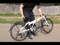 Hasa F2 6-Speed Folding Bike - How to Fold and Unfold