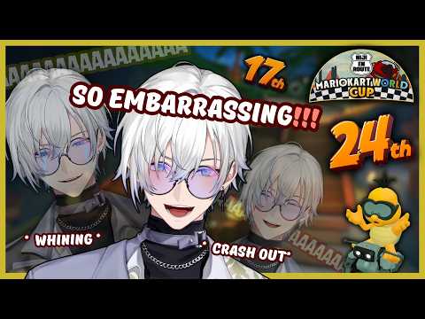 [#NIJI_ENRoute] Kaelix Kept Whining & Screaming During Mario Kart Practice… He’s Losing It