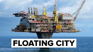 Life INSIDE an Amazing Sixstorey $1 Billion Offshore Platform