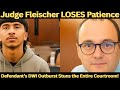 Judge Fleischer ERUPTS at Defendant in Court After Multiple DWIs and Explosive Behavior! #courtcase