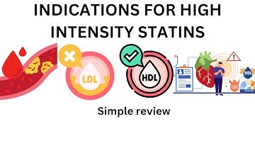 high intensity statins indications | Doses and usage